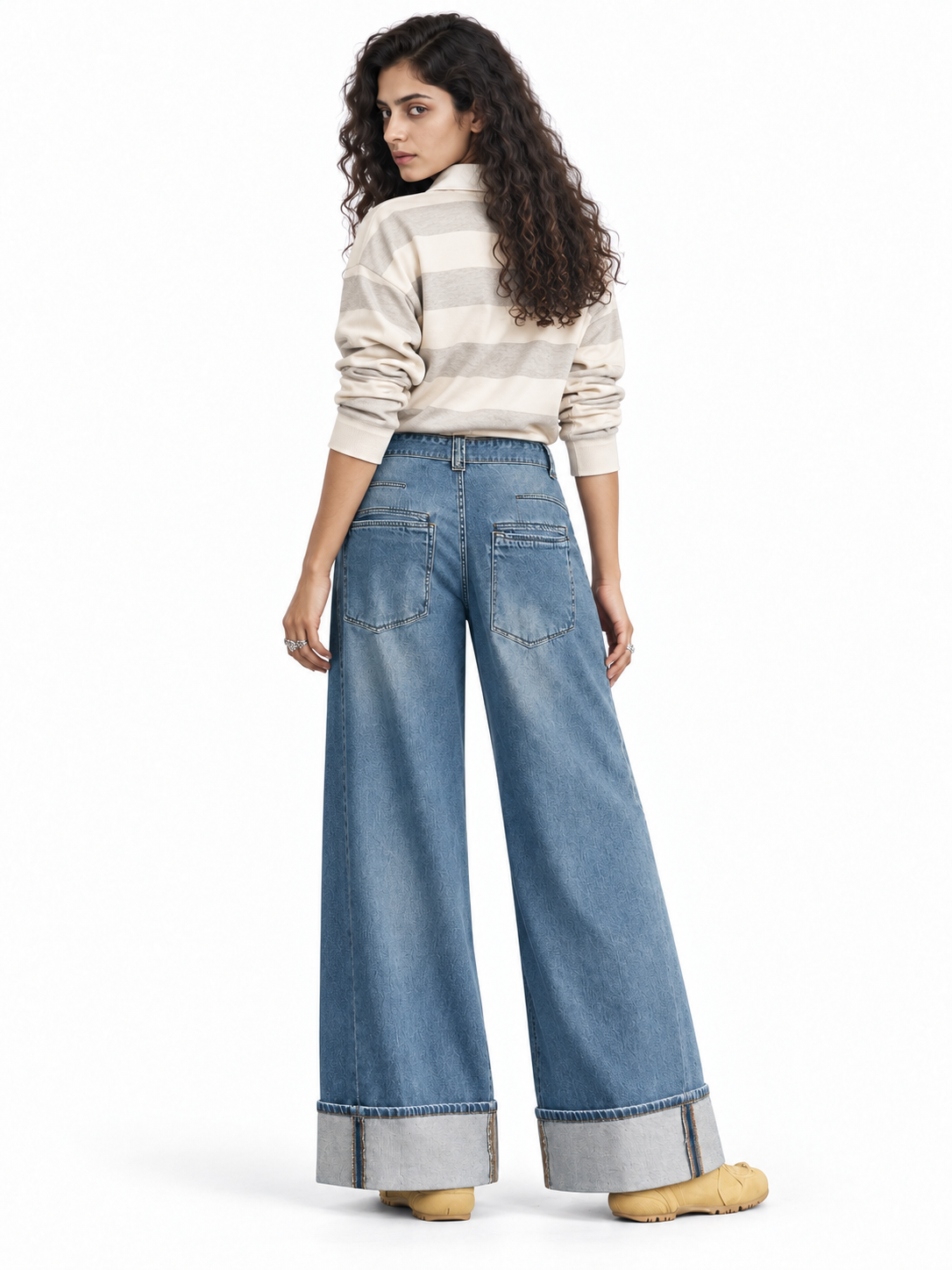 Nova High-Rise Wide-Leg Jeans