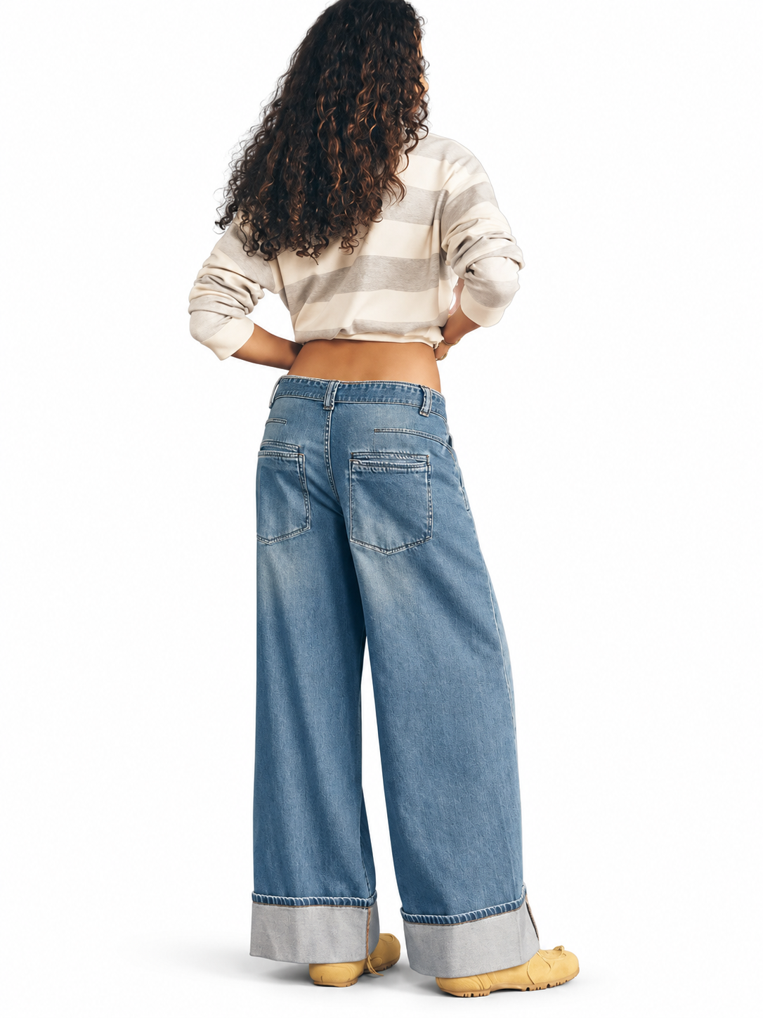 Nova High-Rise Wide-Leg Jeans