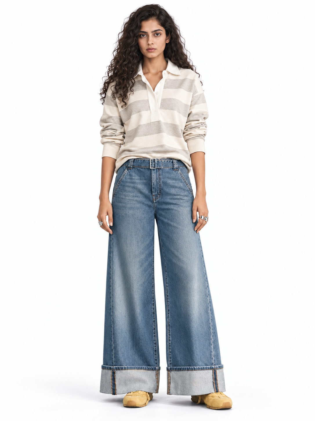 Nova High-Rise Wide-Leg Jeans