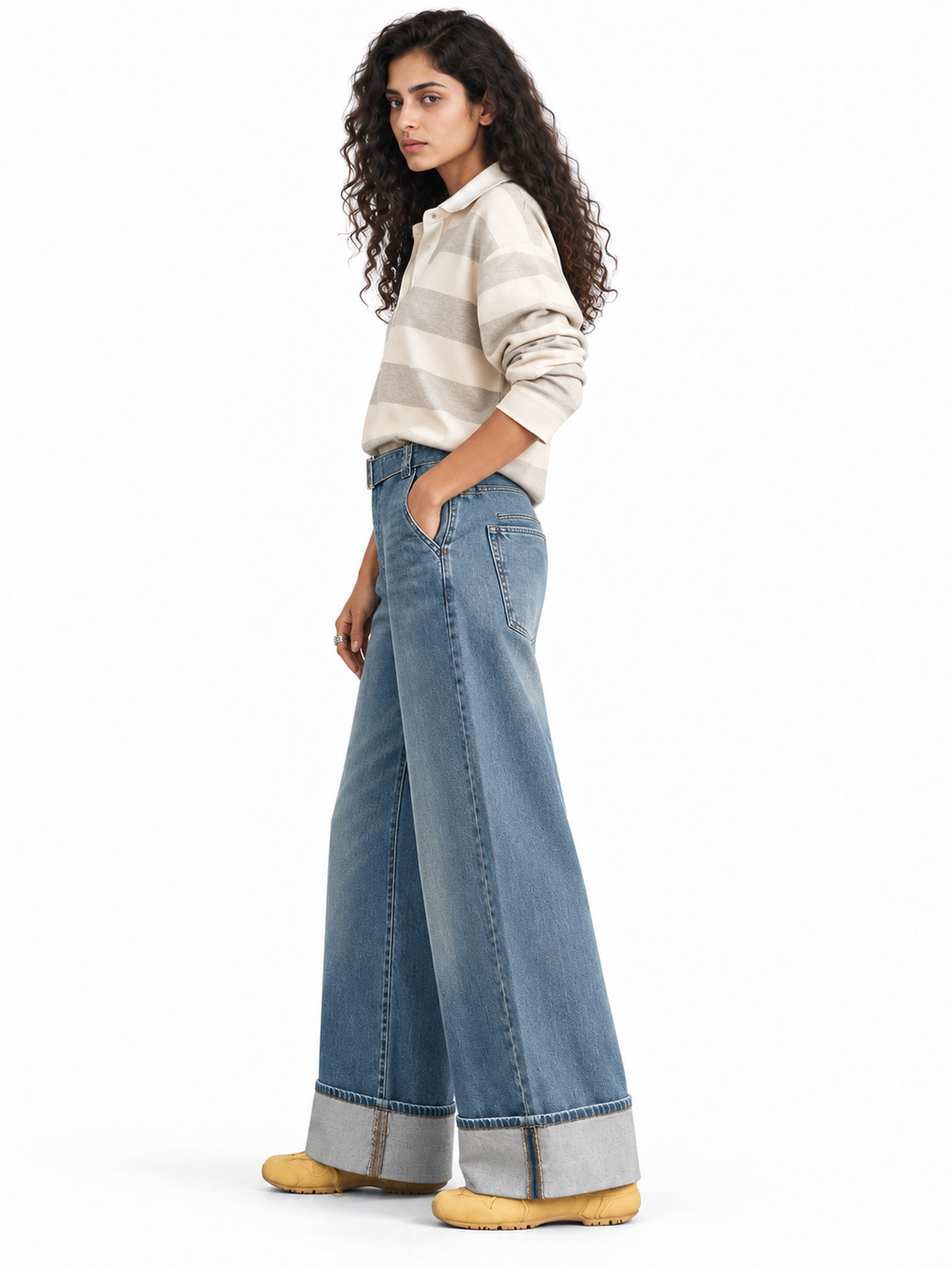 Nova High-Rise Wide-Leg Jeans