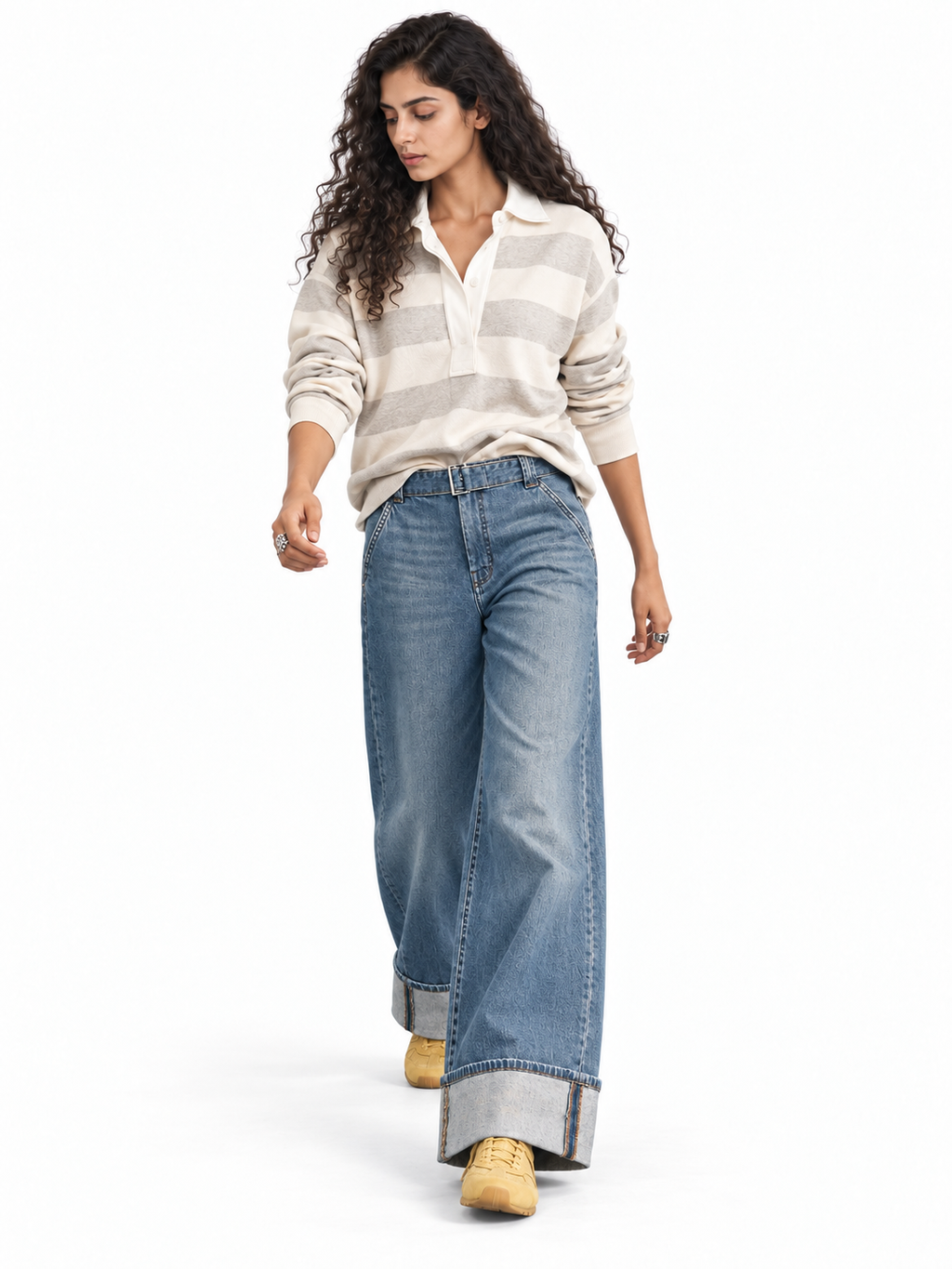 Nova High-Rise Wide-Leg Jeans