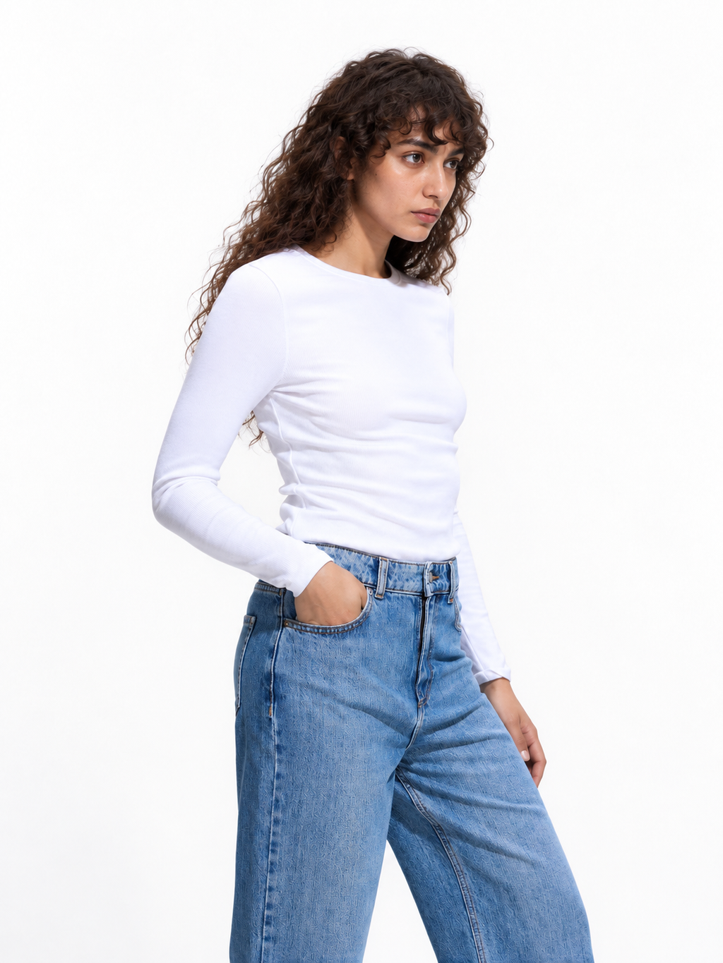 Culotte High-Waist jeans