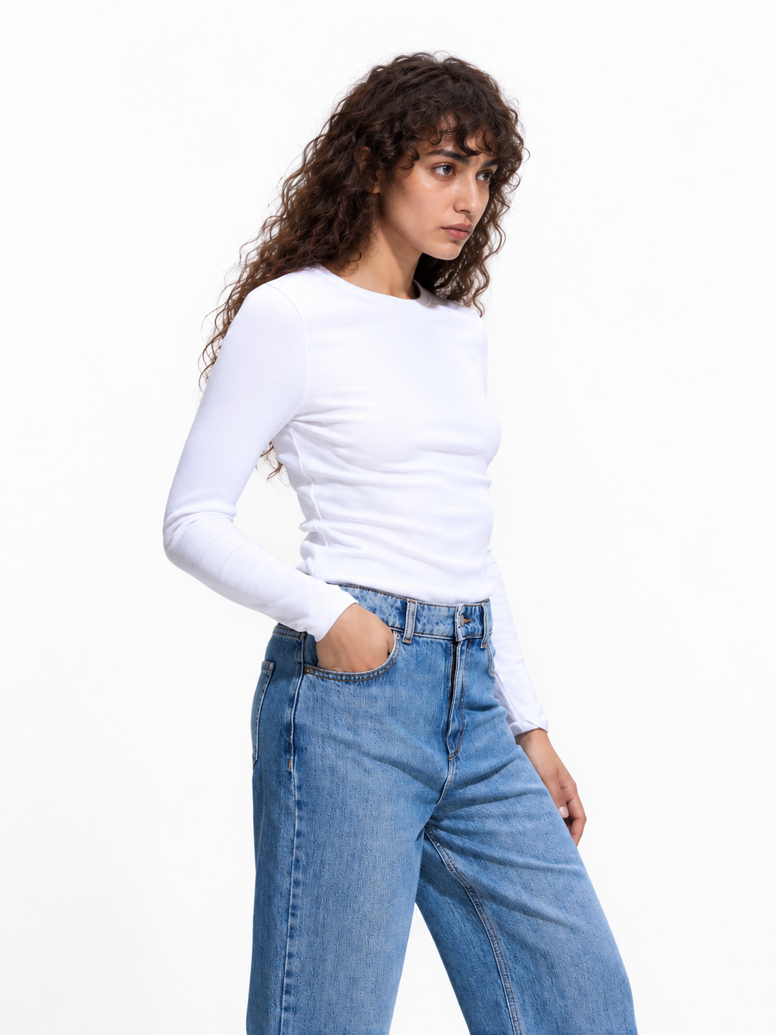 Culotte High-Waist jeans