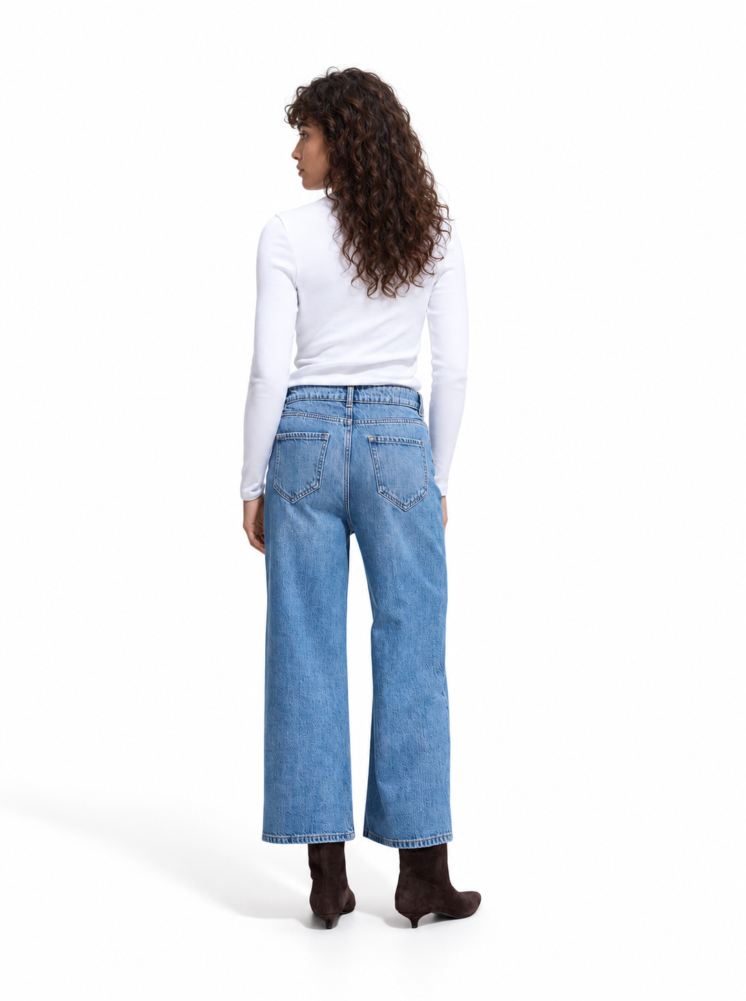 Culotte High-Waist jeans