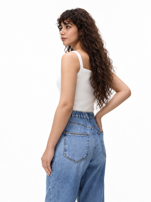 Barrel Leg Jeans
