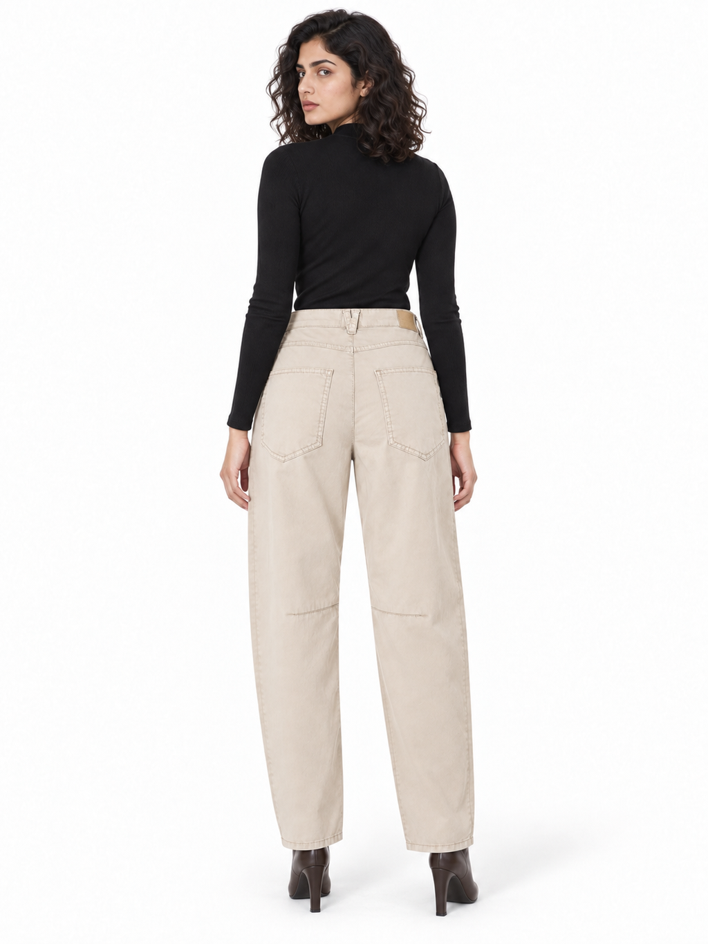 MAC Jeans Barrel-Hose Baggy 2.3 hellsand