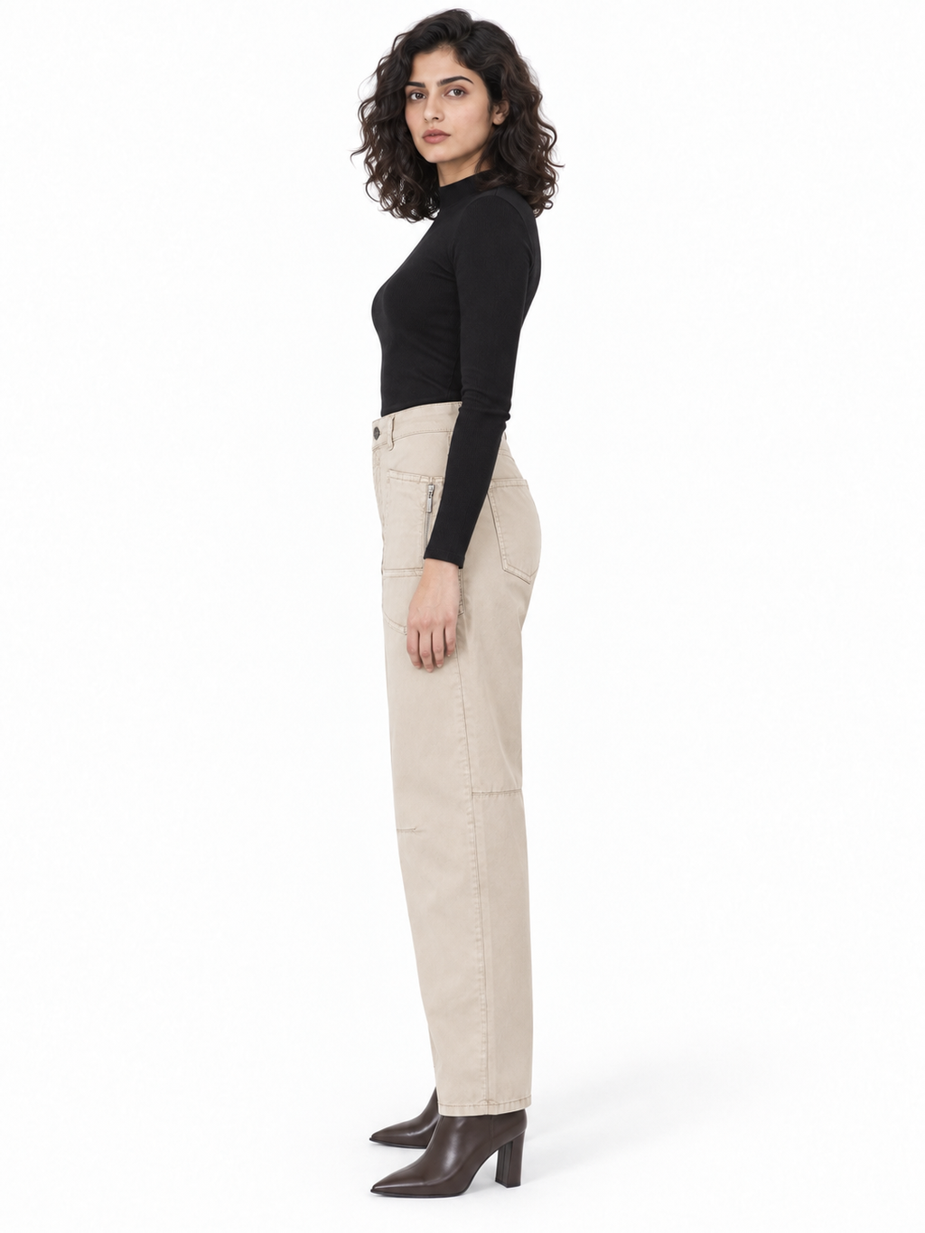 MAC Jeans Barrel-Hose Baggy 2.3 hellsand