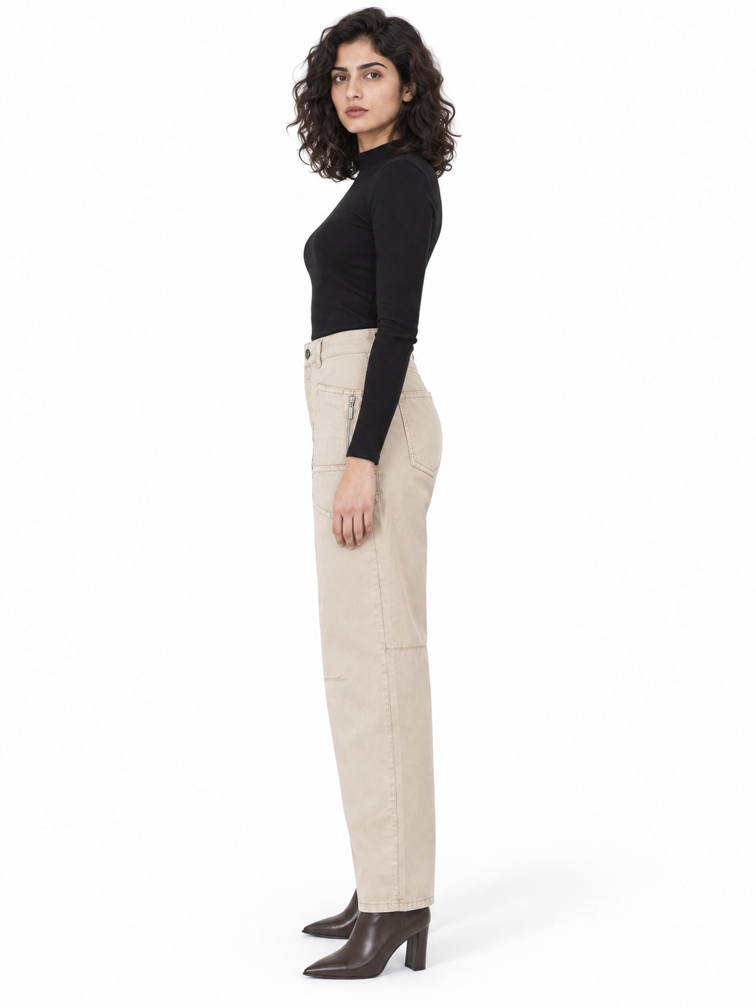 MAC Jeans Barrel-Hose Baggy 2.3 hellsand