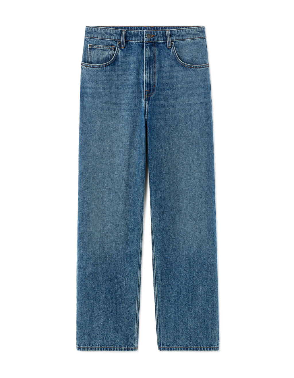 Jean baggy 100% Coton - bleu stone - Celio