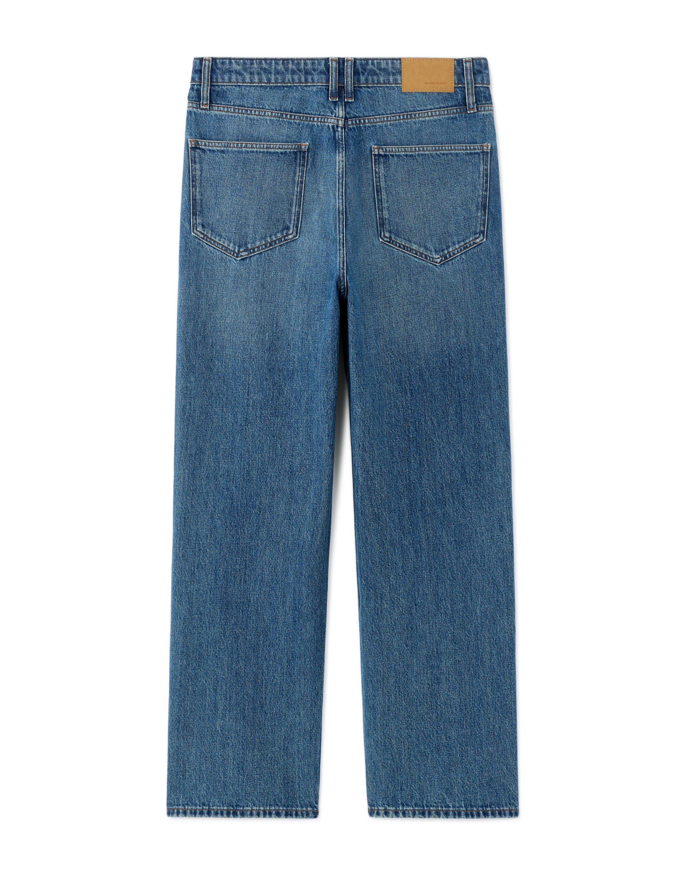 Jean baggy 100% Coton - bleu stone - Celio