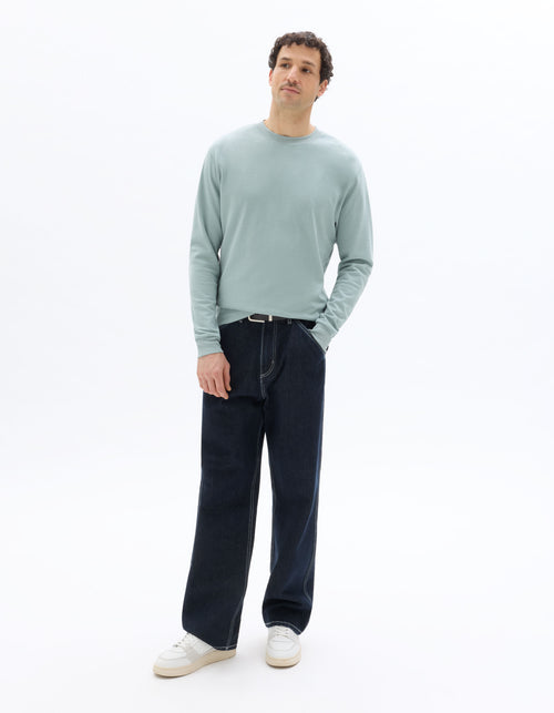 Jean baggy 100% Coton Denim - brut Black -  Celio