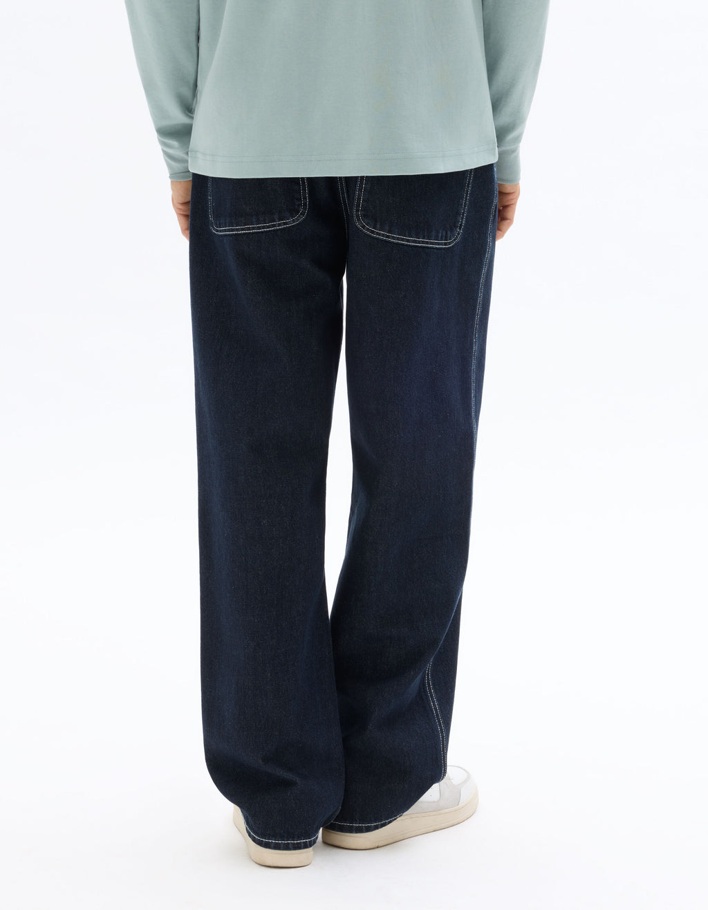 Jean baggy 100% Coton Denim - brut Black -  Celio