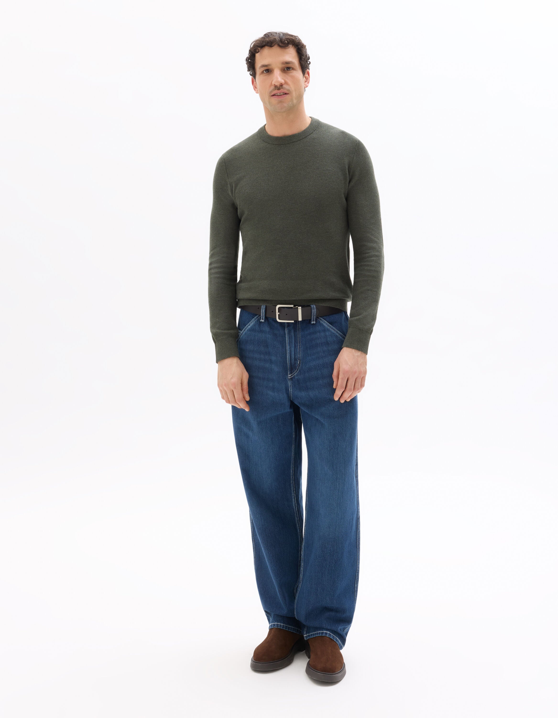 Jean baggy 100% coton Denim - brut blue - Celio