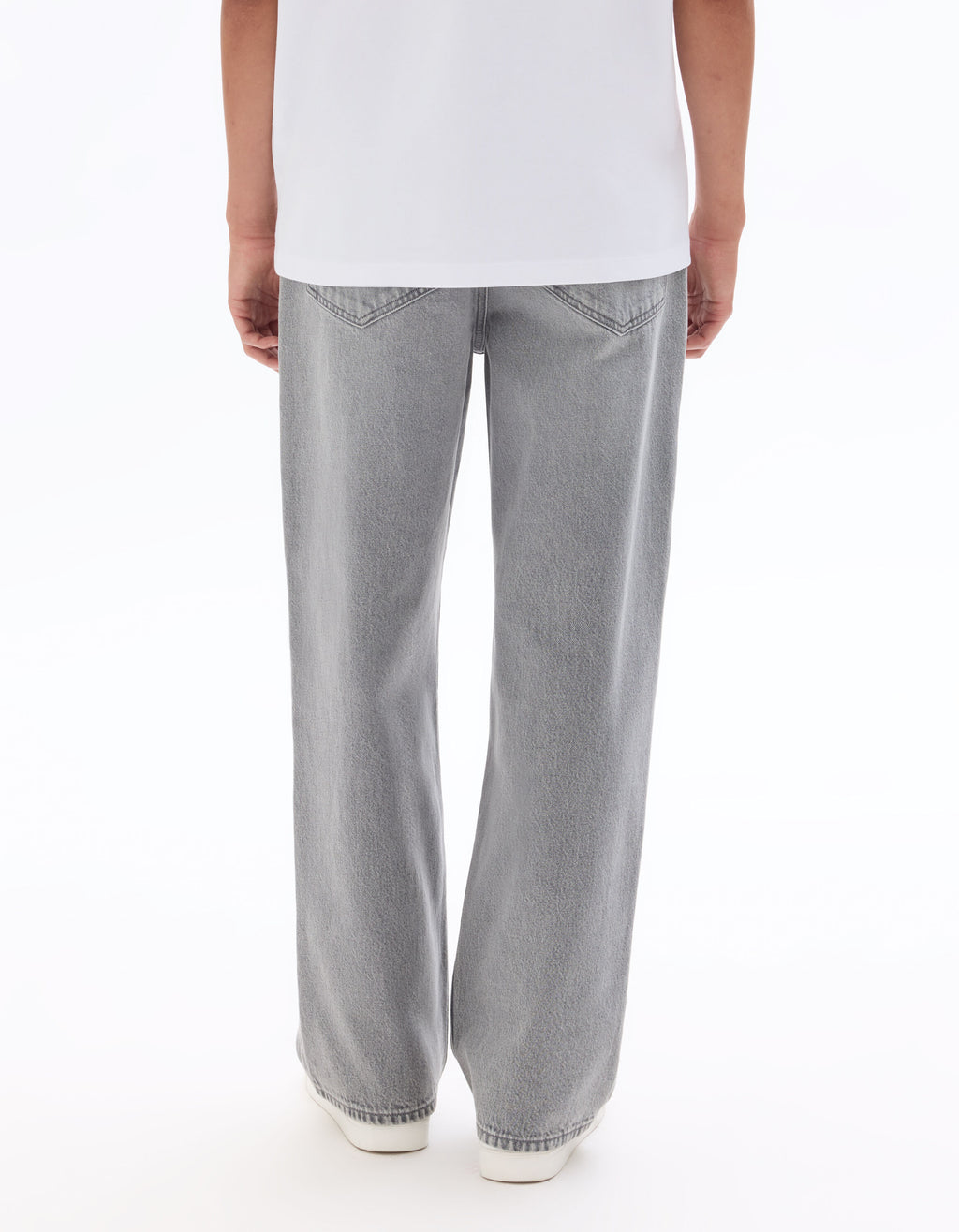 Jean baggy 100% coton Denim - gris clair - Celio
