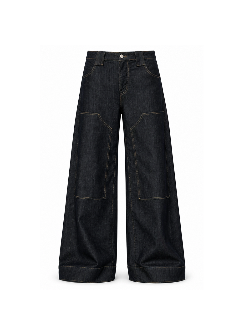 Low-Rise Tapered Myra Jeans - Puddle Edition