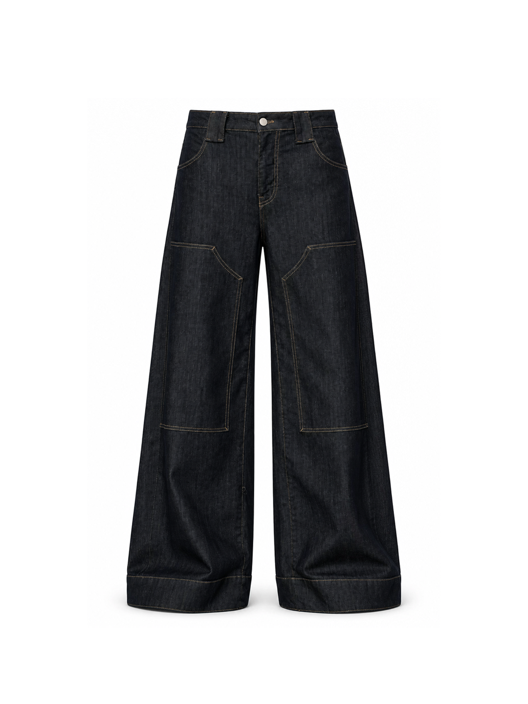 Low-Rise Tapered Myra Jeans - Puddle Edition
