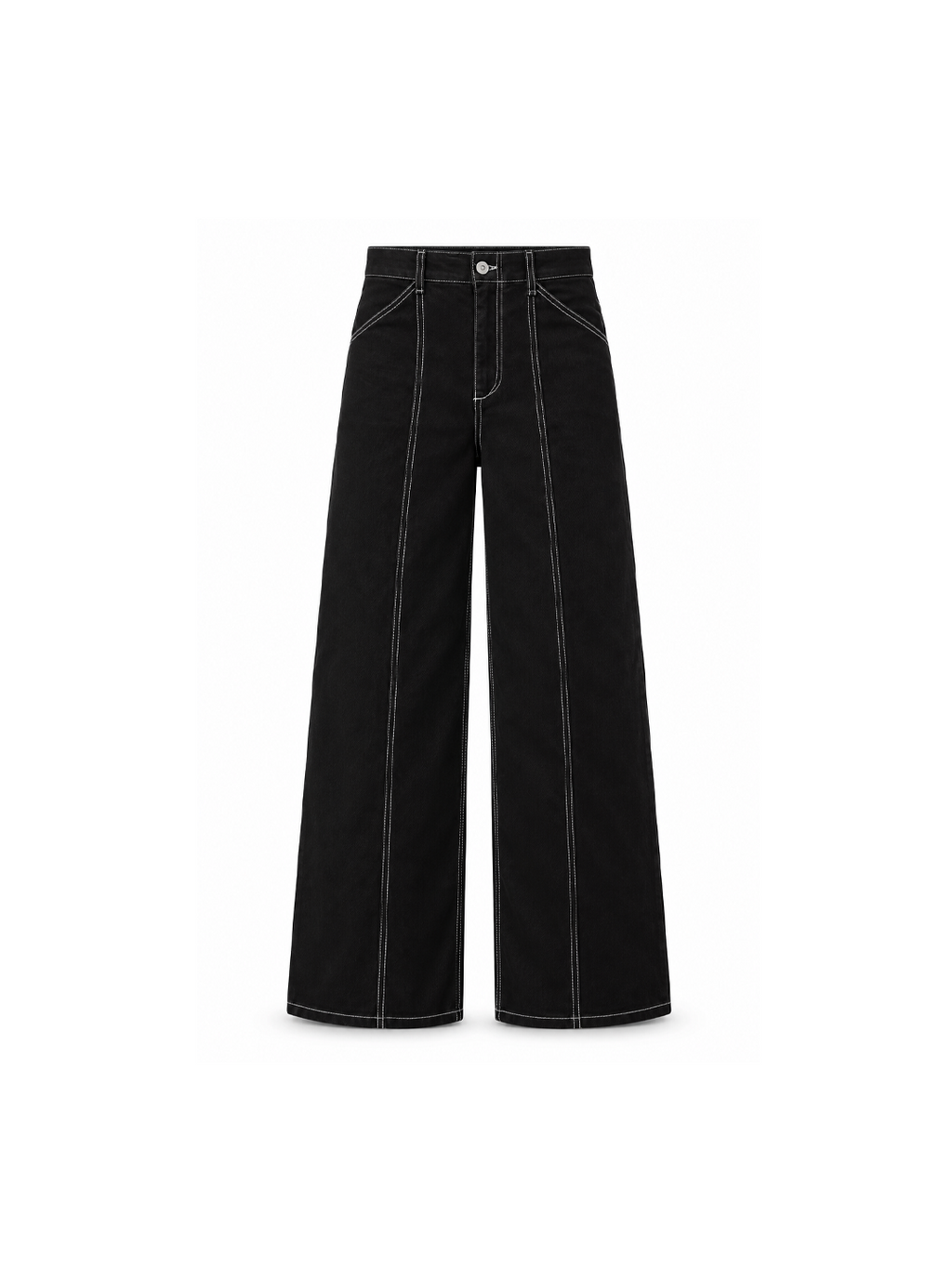 High-Rise Wide-Leg Jeans - The Delaney