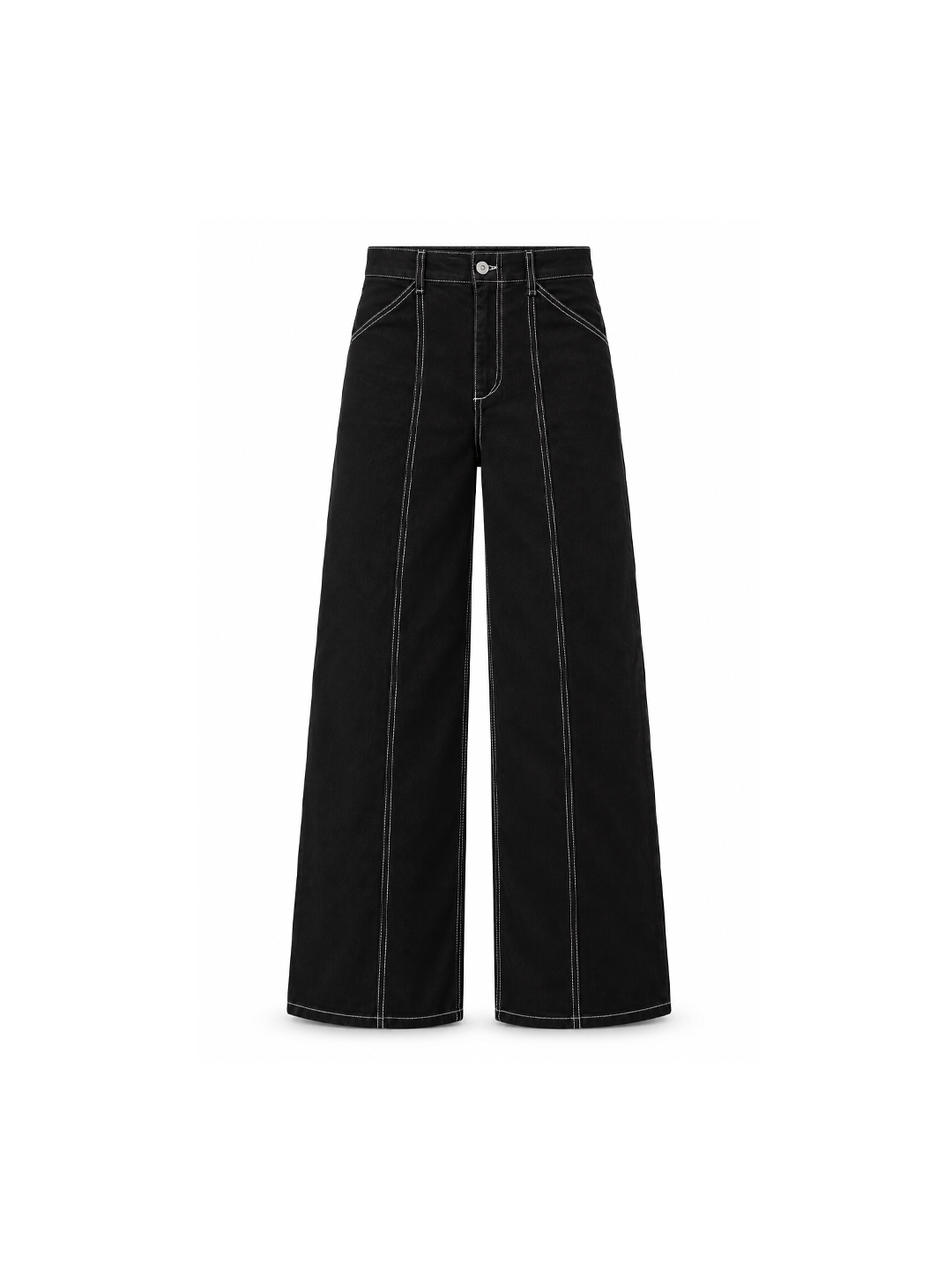 High-Rise Wide-Leg Jeans - The Delaney
